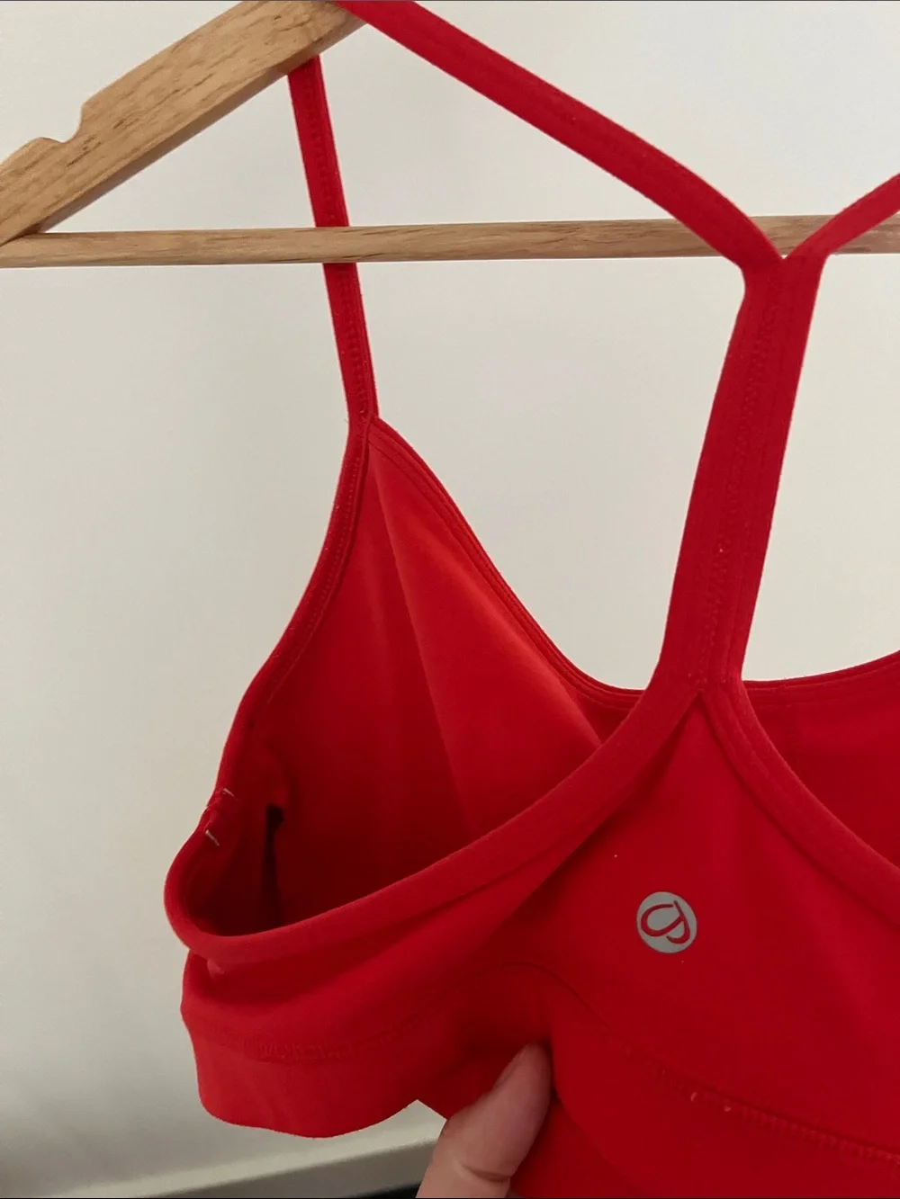 CRZ yoga red bra